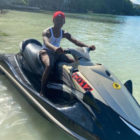 Alex R. Hibbert,16, enjoying his vacation.